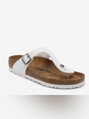 Birkenstock Gizeh Women's Size 38. White